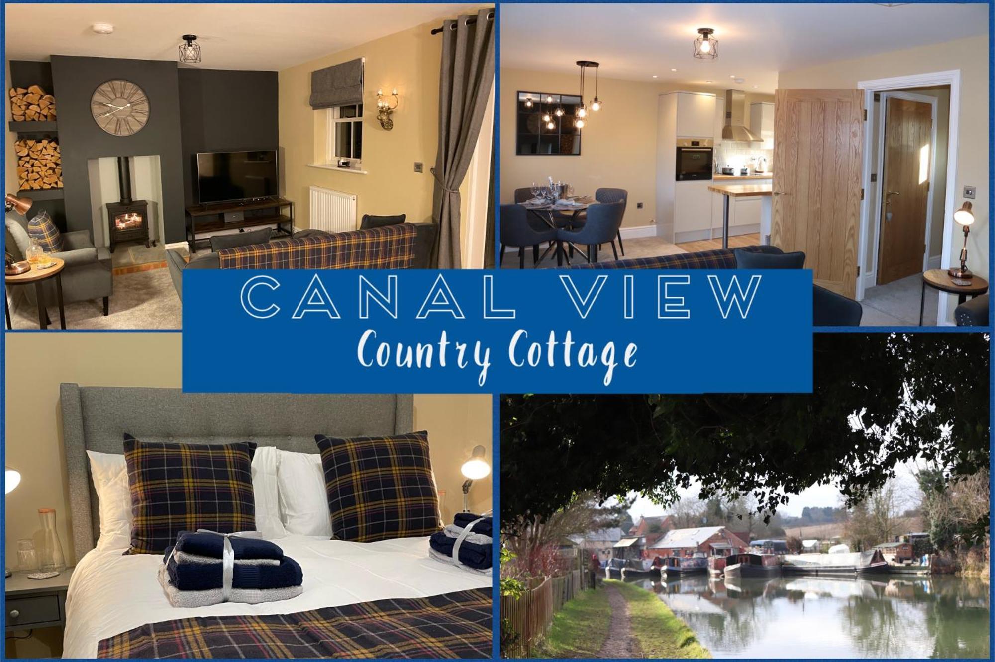 Canal View Cottage With Log Fire & Parking Blisworth Экстерьер фото